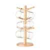 Elegant Wooden Glass Holder
