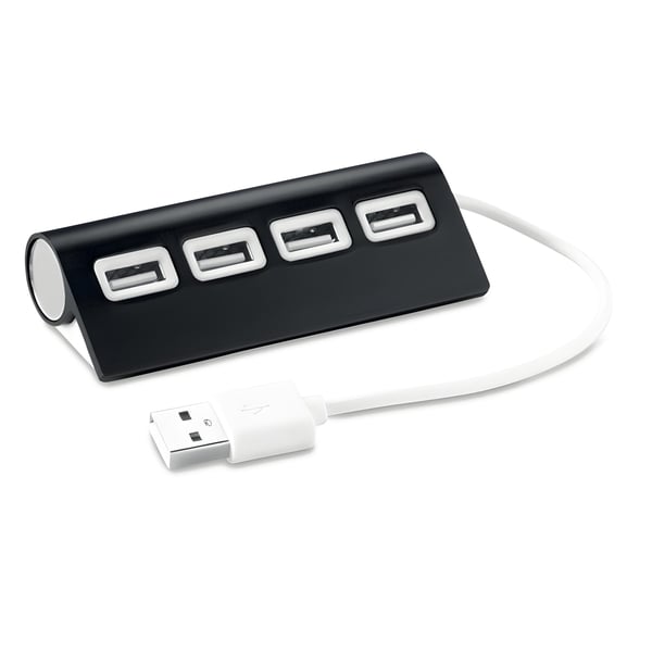 מפצל USB עם ארבעה חיבורים