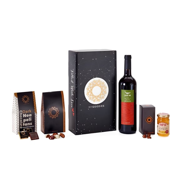 Luxury Pack: Zion Wine, Pure Honey, and Premium Chocolates