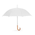 מטריה איכותית בעיצוב אלגנטי עם ידית עץ