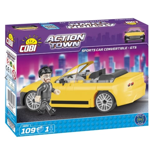 ערכת בנייה יצירתית לרכב ספורט קבריולט