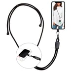 שרוך נשיאה לטלפון עם אבזם מתכת - עדי