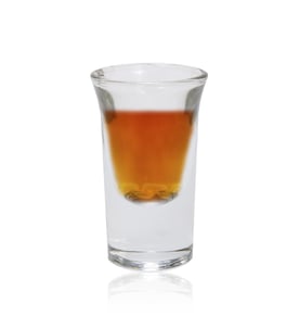 כוס שוט זכוכית 30 מ”ל - מתנה עסקית ייחודית