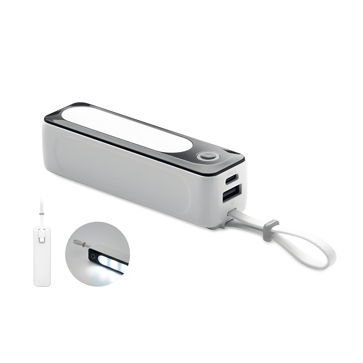 סוללת גיבוי POWLIGHT עם קיבולת 5000mAh