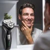 Multi-Functional Shaving Machine with 3 Heads & Retractable Trimmer
