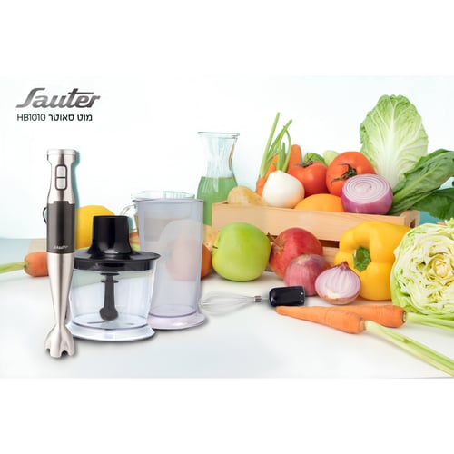 בלנדר יד רב-תכליתי SAUTER לשייקים וקוקטיילים