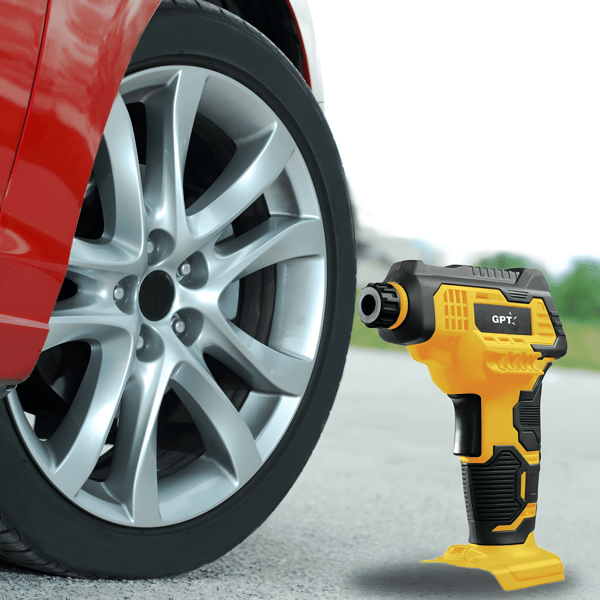 Rechargeable Tire Inflator by GPT with 20V Battery and Charger