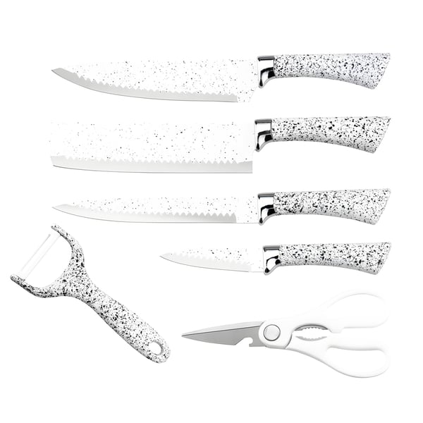 סט סכיני מטבח מעוצבים בעלי 6 יחידות