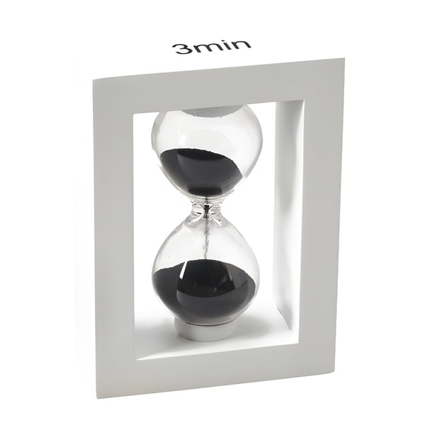 שעון חול עץ קטן ל-3 דקות