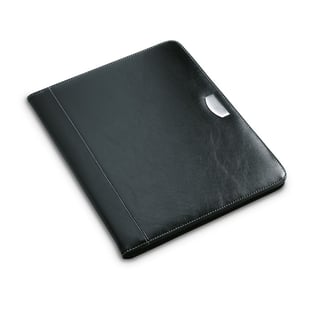 A4 Executive Portfolio with Metal Logo & Notebook