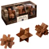 Set of 3 Brain Teaser Puzzles for Mind Enhancement