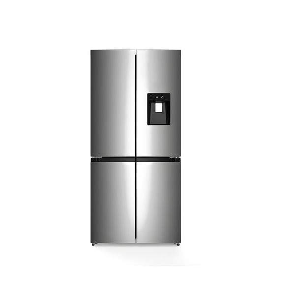 GERMAINE 4-Door Stainless Steel Refrigerator with Kiosk
