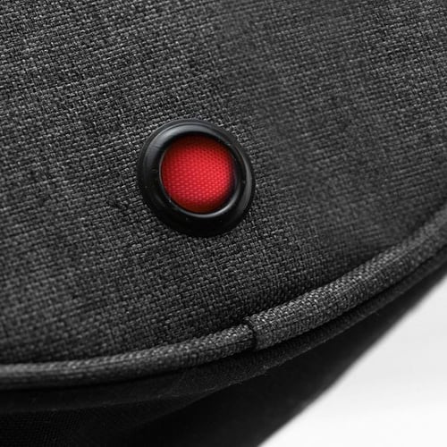 אפור מלאנג'/ שחור/ אדום