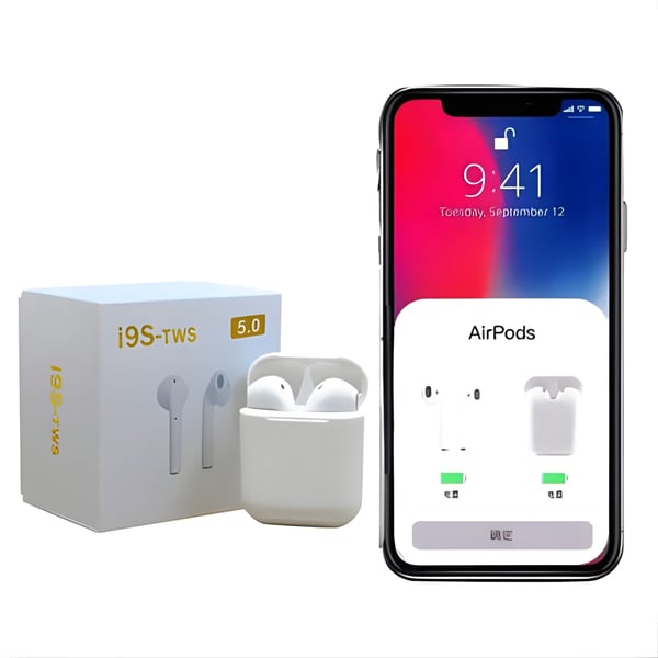 Wireless Bluetooth Headphones Pair - iw9