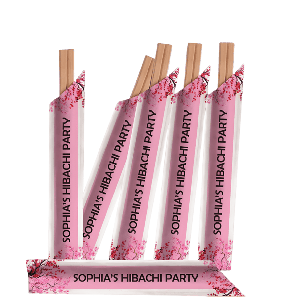 Chopsticks in Printed Packaging