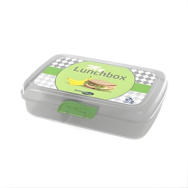 3-Compartment Lunch Box with Custom or Plain Design