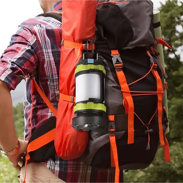 פנס קמפינג LED נייד עם סוללת גיבוי מבית Discovery