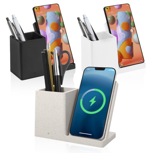 Desktop Stand with Wireless Charging - Ideal Corporate Gift
