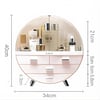 Round Wall Shelf for Elegant Toiletry Storage