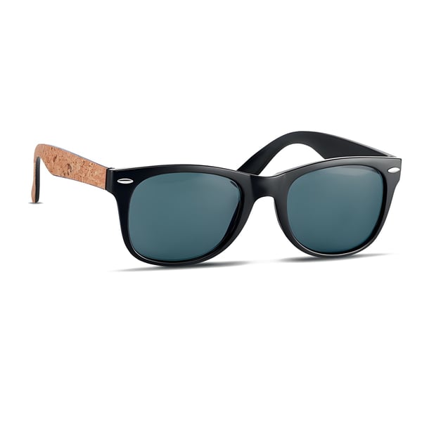 Luxury Sunglasses with Natural Cork Arms