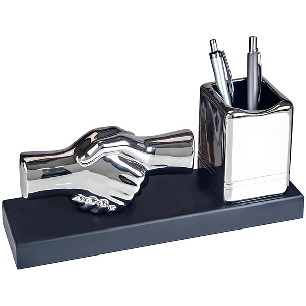 Elegant Desktop Stand with Pen Holder