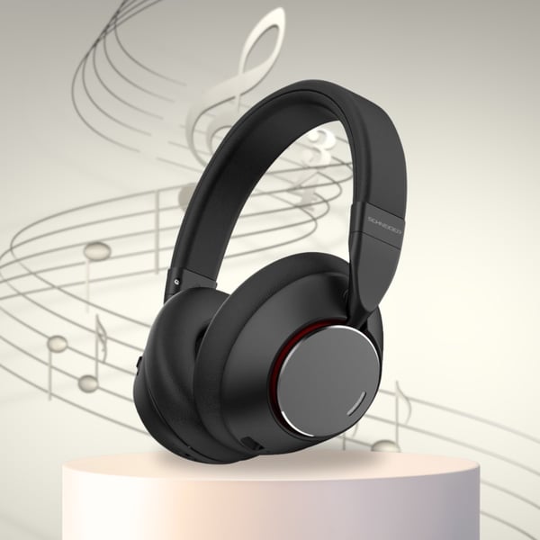 Wireless Noise-Cancelling Headphones by SCHNEIDER