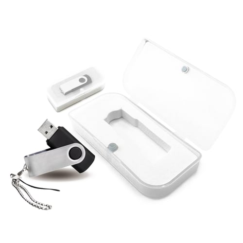 זיכרון USB טוויסט 8GB בצבע שחור - פתרון אחסון מושלם