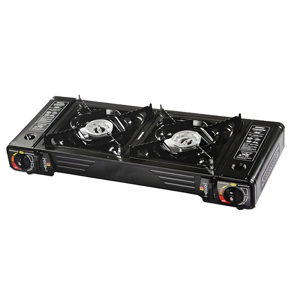 CAMPTOWN Portable Double Gas Stove for Camping