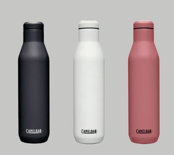 בקבוק יין מבודד מנירוסטה 0.75 ליטר - Horizon