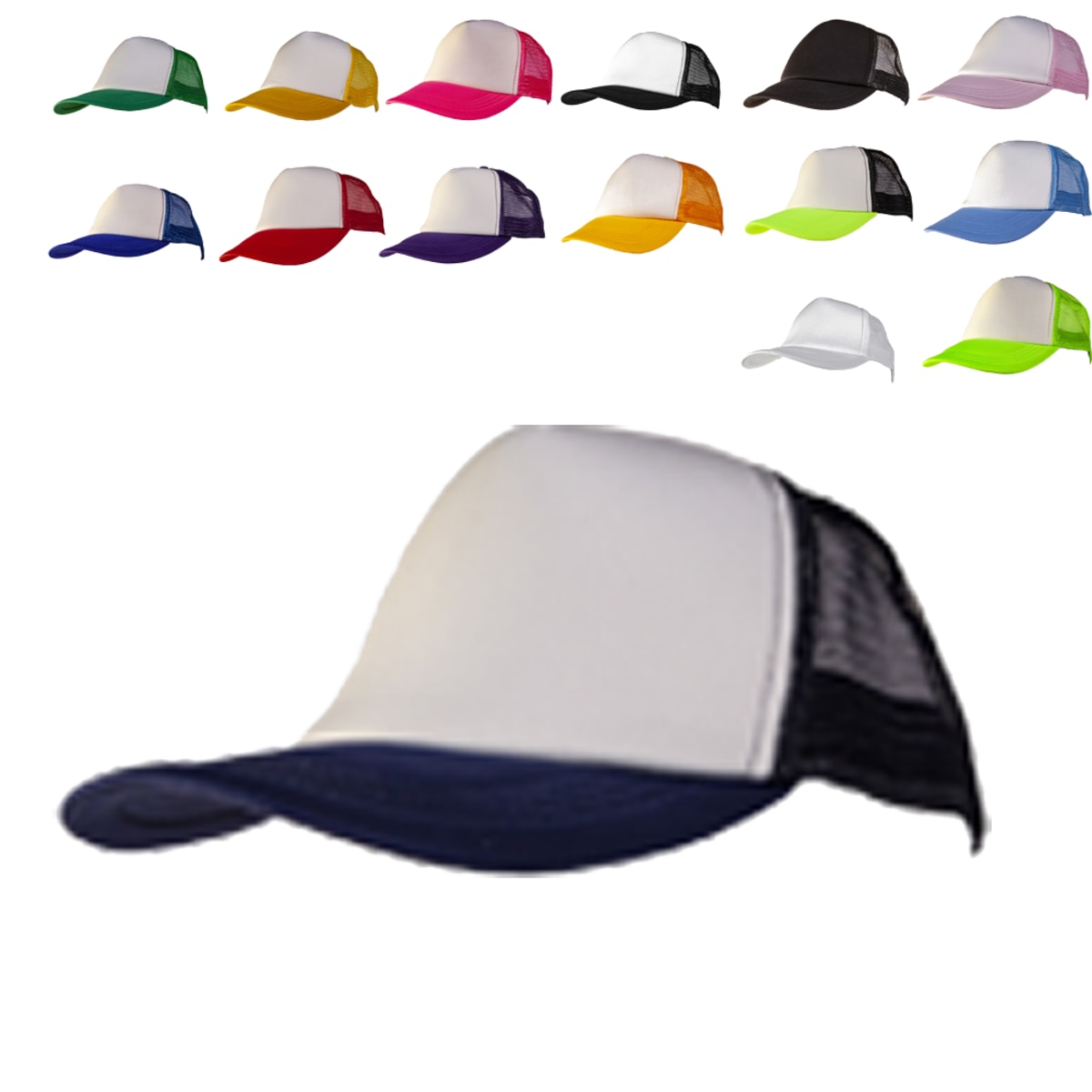 כובע רשת אופנתי בצבעים מגוונים