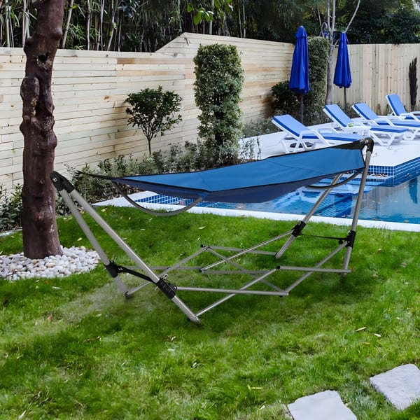 Portable Folding Hammock with Carry Bag