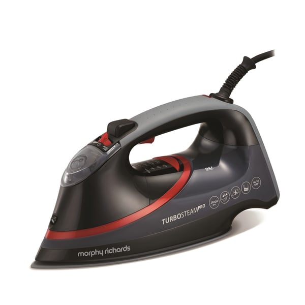 Advanced Steam Iron TURBO IONIC SOLEPLATE - Effortless Ironing Experience