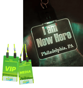 תגי אקריליק עם/בלי ניאון