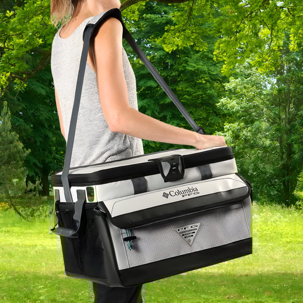 Columbia Water-Resistant Cooler Bag with 58-Can Capacity