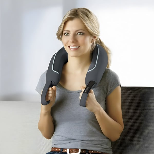 מכשיר עיסוי שיאצו לצוואר עם חימום - דגם NMS-255 של ד"ר גב