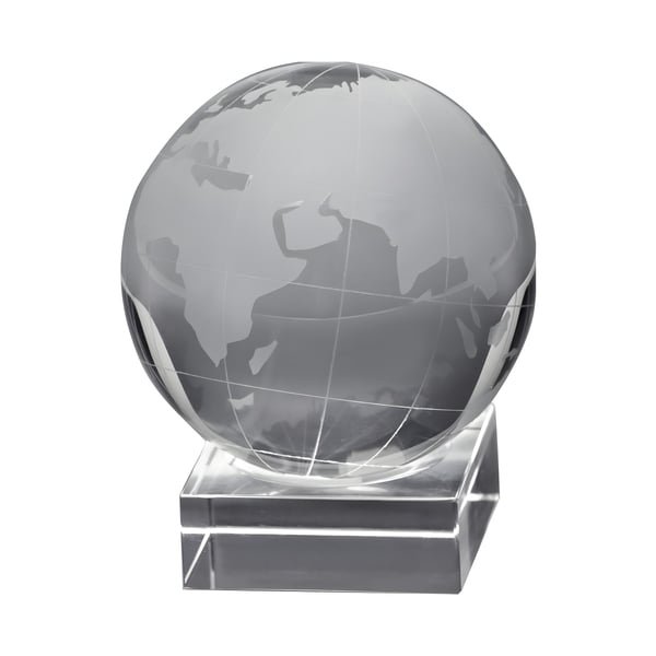 מעמד שולחני יוקרתי בצורת גלובוס - עיצוב מרהיב