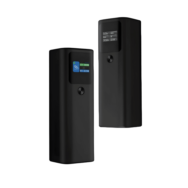 סוללת טעינה מהירה 27000mAh 140W עם צג דיגיטלי של MIRACASE