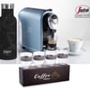 Perfect SEGAFREDO Coffee Set with Espresso Machine, Cups & Thermal Bottle