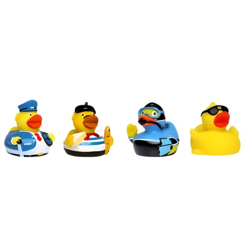 מגוון ברווזוני גומי ניתנים למיתוג