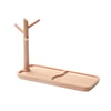 Wooden Key and Jewelry Organizer - Tray and Stand