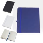 מחברת עסקים איכותית A5 עם כריכת PU קשיחה