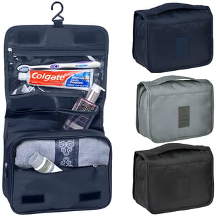 Foldable Water-Resistant Hanging Toiletry Bag