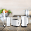 Stylish Kitchen Set: Electric Kettle, Toaster & Hand Blender