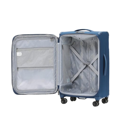 סט מזוודות יוקרה רכות מבד איכותי WINNIPEG מבית ETERNITY עם מנעול TSA