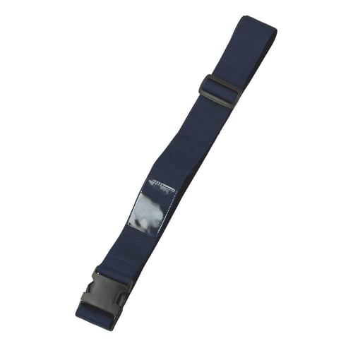 רצועת בטיחות וזיהוי למזוודות נוסעים