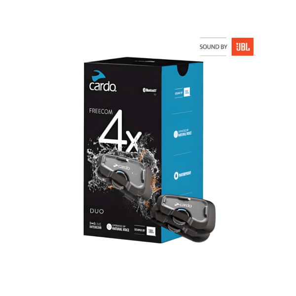 זוג דיבוריות Bluetooth קסדתיים CARDO FREECOM 4X DUO JBL