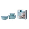 3-Piece Turquoise Storage Container Set - Modern Storage Solution