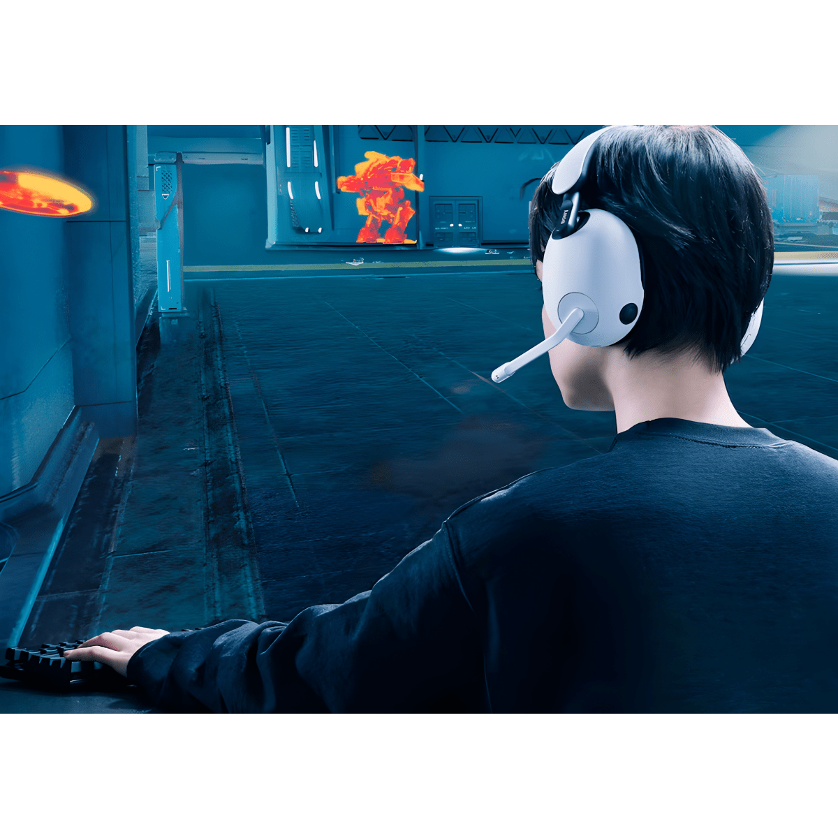 אוזניות גיימינג אלחוטיות Sony INZONE H7 עם צליל 360