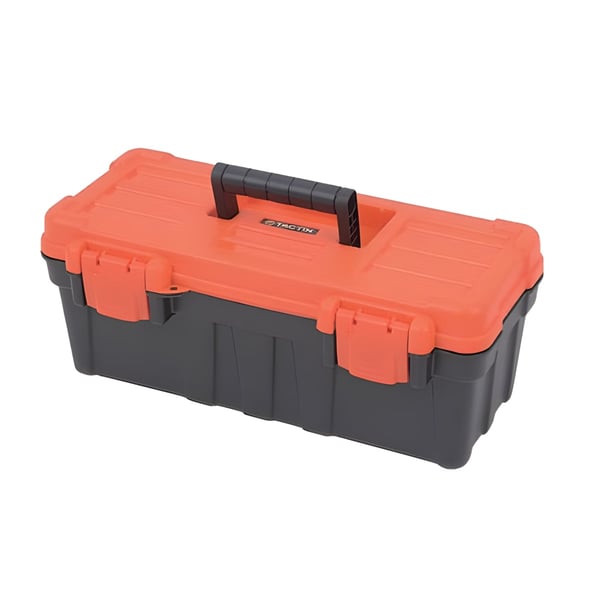 Large 13-Inch Tool Box with Removable Tray