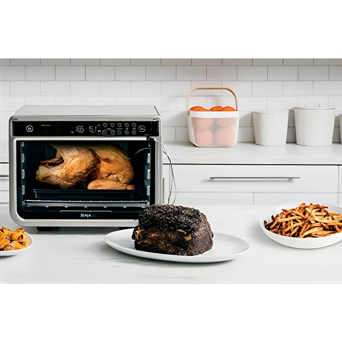 תנור טורבו דיגיטלי מתקדם עם 10 פונקציות מ-NINJA